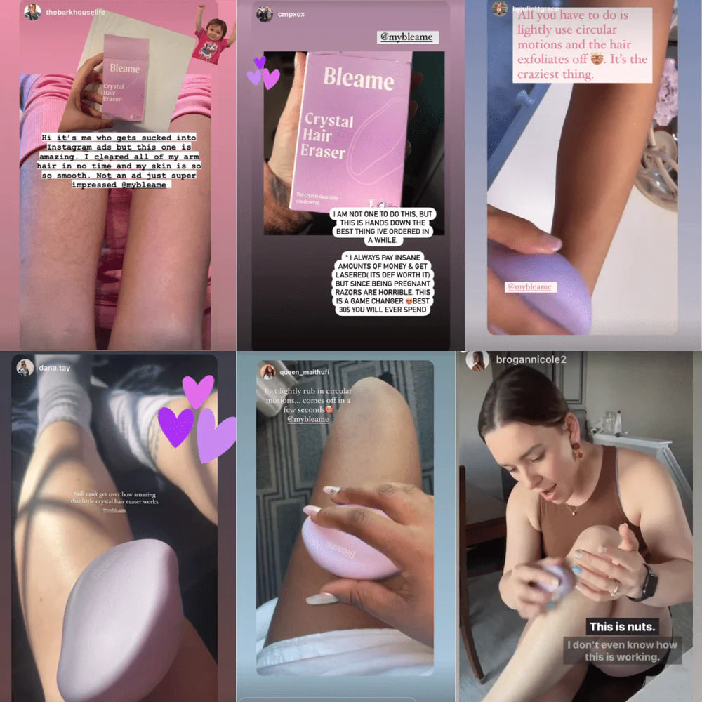 Bleamy Crystal Hair Eraser